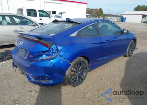 2020 Honda Civic Si Coupe z USA, uszkodzony, nr VIN 2HGFC3A52LH750997